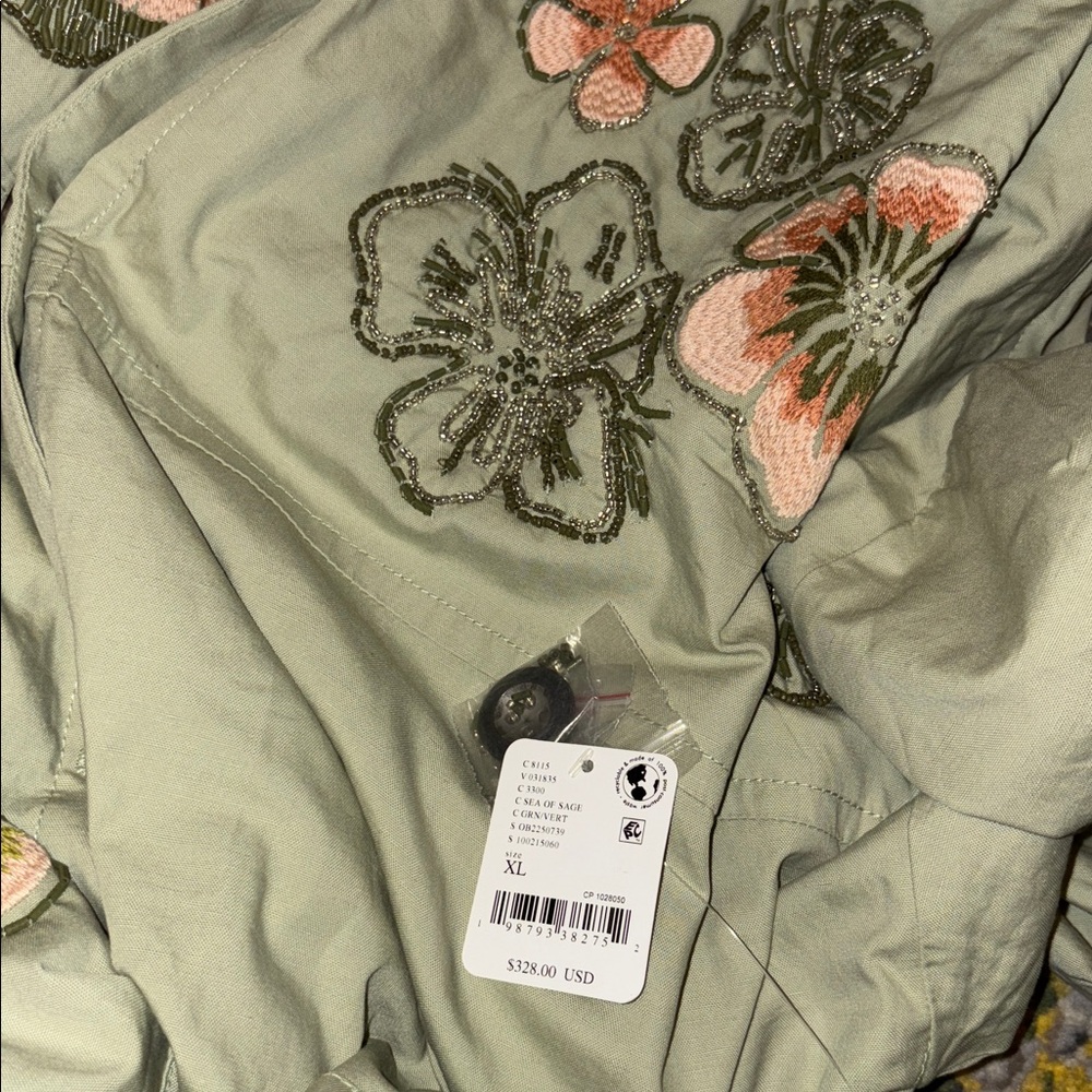 NEW $328 Free People We The Free Davy Jones Parka Jacket XL - Picture 5 of 5